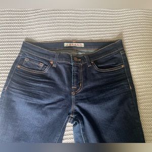 Dark wash denim jeans